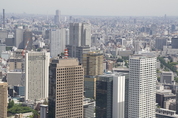 眺望 東京のビル群 高層ビルのフリー写真素材 無料画像素材のプロ フォト Bil0032 009