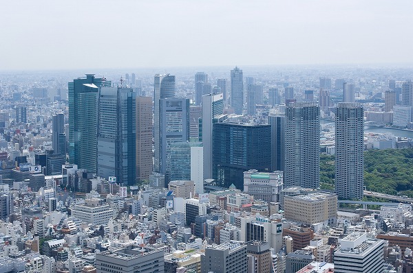 都心 東京 高層ビル群｜bil0043-003