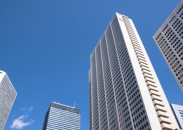 西新宿 高層ビル オフィスビルのフリー写真素材 無料画像素材のプロ フォト Bil0132 003