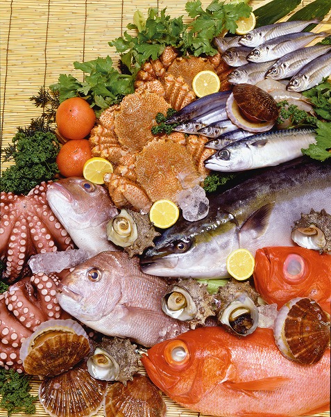 鮮魚 魚集合 鯛 タイ 蟹 タコのフリー写真素材 無料画像素材のプロ フォト Was0014 049