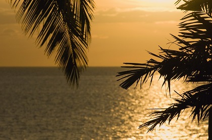 南国の海 リゾートの夕景のフリー素材 無料写真素材集 風景 自然 景色 海 海岸 砂浜 Yuu0099 073 ダウンロード 高解像度画像 無料写真素材のプロ フォト